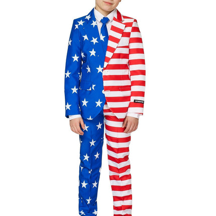 Feestbazaar USA maatpak kind