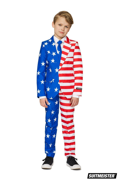 Feestbazaar USA maatpak kind