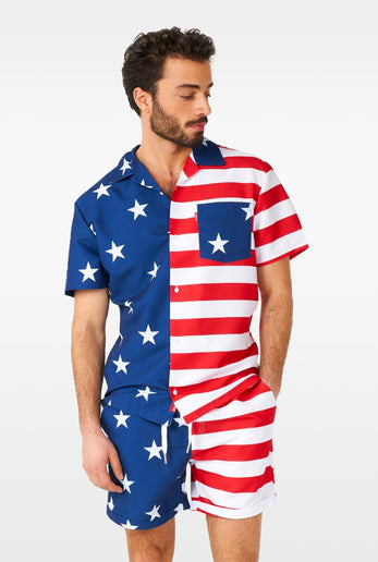Feestbazaar USA McSummer Outfit Opposuits