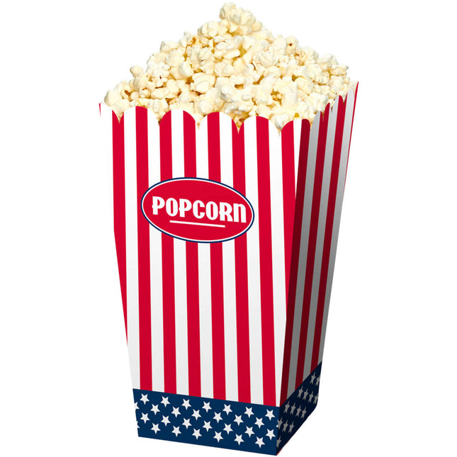 Feestbazaar USA Popcornbakjes (4st)