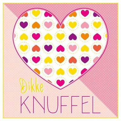 Feestbazaar Valentijnskaart Dikke Knuffel