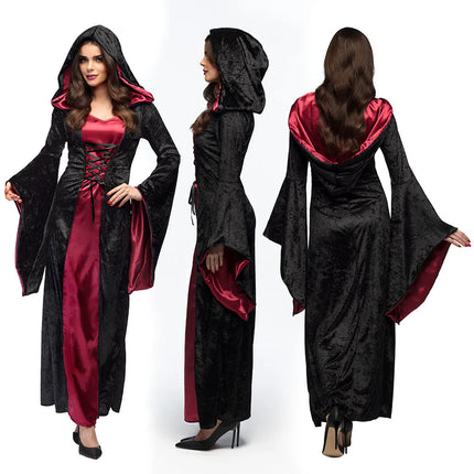 Feestbazaar Vampier Kostuum Dames Blood Rose
