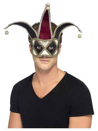 Feestbazaar Venetiaans Harlekijn masker
