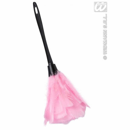 Feestbazaar Veren duster roze