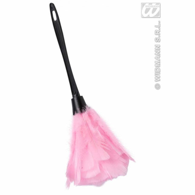 Feestbazaar Veren duster roze