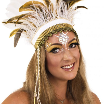Feestbazaar Veren hoofdtooi Arapaho