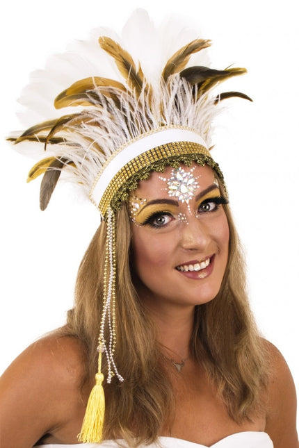 Feestbazaar Veren hoofdtooi Arapaho