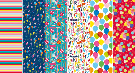 Feestbazaar Verjaardag Inpakpapier Rol - 70x200cm