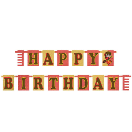 Feestbazaar Verjaardag Letter Banner Harry Potter (180cm)