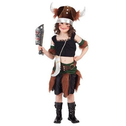 Feestbazaar Verkleedpakje viking meisje