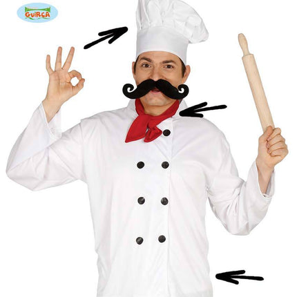 Feestbazaar Verkleedset chef kok