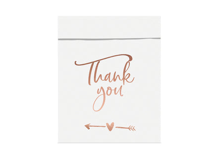 Feestbazaar Verpakking zakjes 'Thank You' (6st)