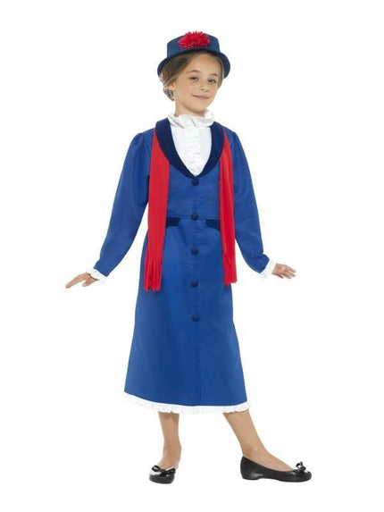 Feestbazaar Victoriaans kindermeisje outfit