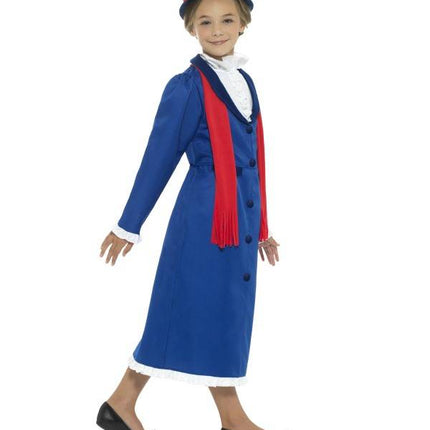 Feestbazaar Victoriaans kindermeisje outfit
