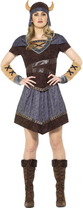 Feestbazaar Viking dames kostuum Linnea