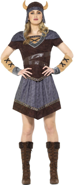 Feestbazaar Viking dames kostuum Linnea