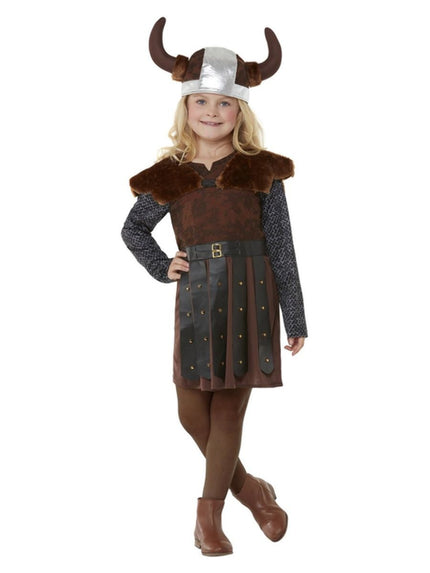 Feestbazaar Viking Jurkje Kind Bruin