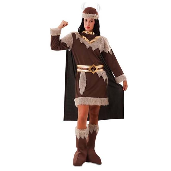 Feestbazaar Viking kostuum dames Astera