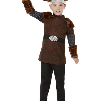 Feestbazaar Viking Kostuum Kind Bruin Björn