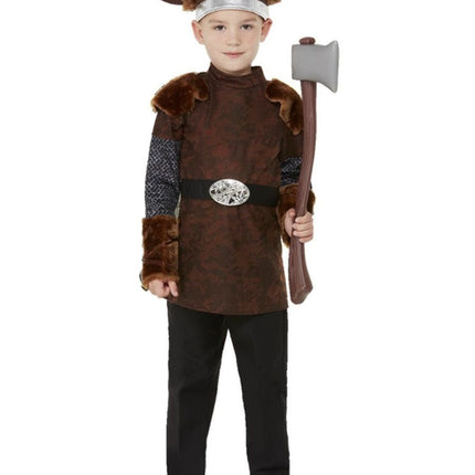 Feestbazaar Viking Kostuum Kind Bruin Björn