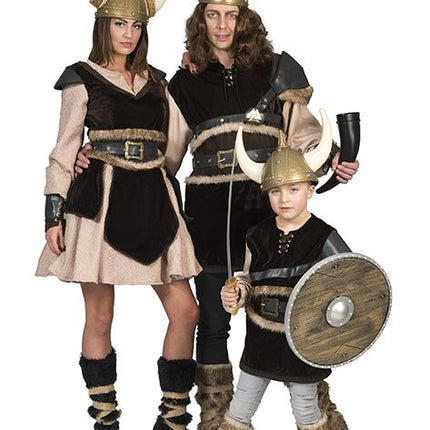 Feestbazaar Viking kostuum vrouw Ragna