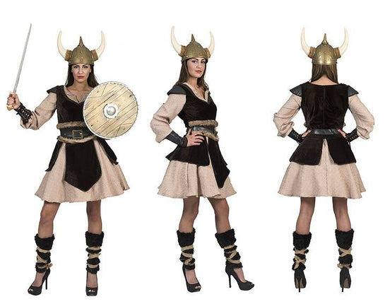 Feestbazaar Viking kostuum vrouw Ragna