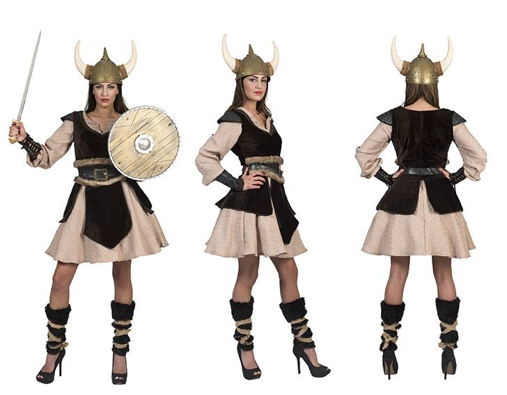 Feestbazaar Viking kostuum vrouw Ragna