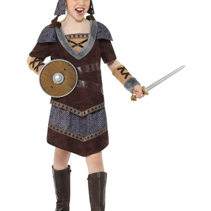 Feestbazaar Viking Meisjespak Olla
