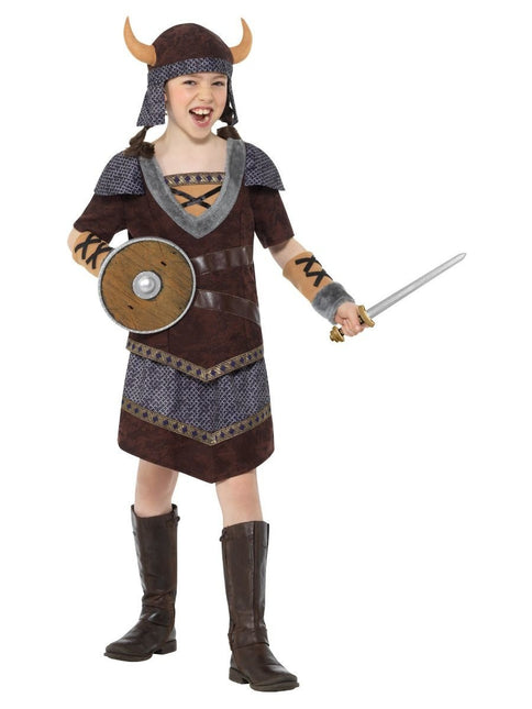 Feestbazaar Viking Meisjespak Olla