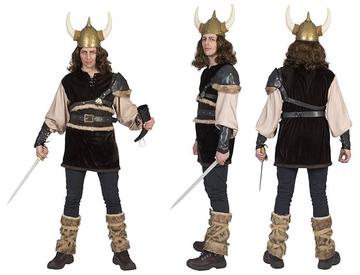 Feestbazaar Viking outfit man Ragnon
