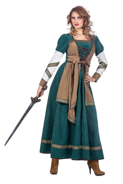 Feestbazaar Viking Warrior Jurk Dames Premium
