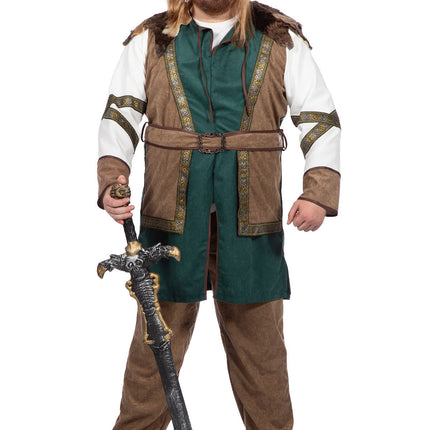 Feestbazaar Viking Warrior Outfit Heren Premium