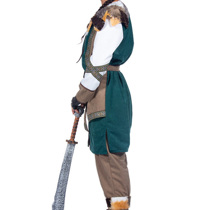 Feestbazaar Viking Warrior Outfit Heren Premium