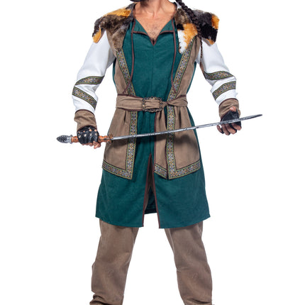 Feestbazaar Viking Warrior Outfit Heren Premium