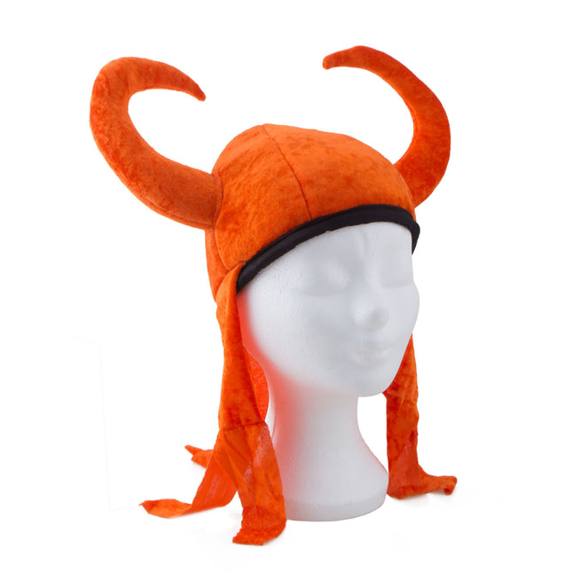 Feestbazaar Vikingshelm Muts Oranje
