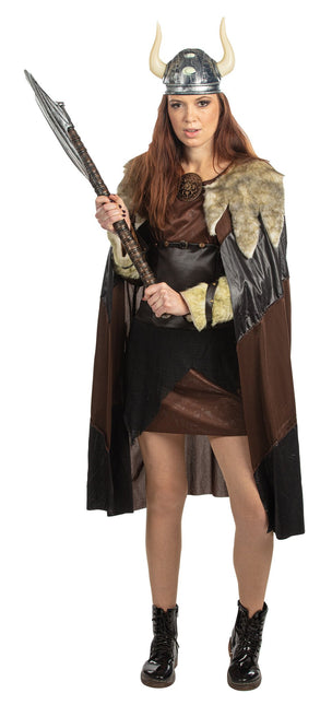 Feestbazaar Vikingsjurk Met Cape Dames Alva