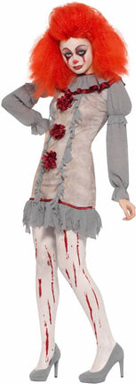 Feestbazaar Vintage Clownspakje Dames