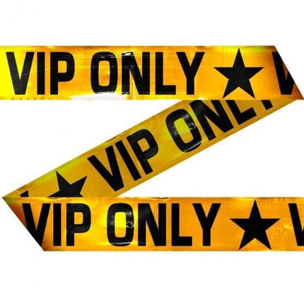 Feestbazaar VIP Only markeerlint 15 meter