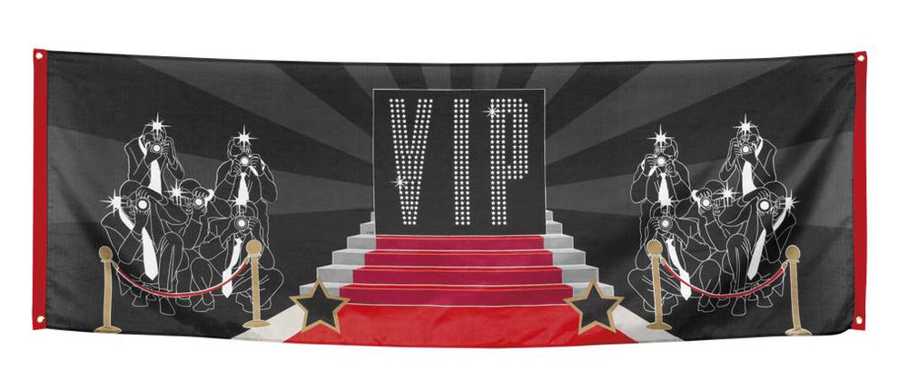 Feestbazaar VIP Party Banner 74x220cm