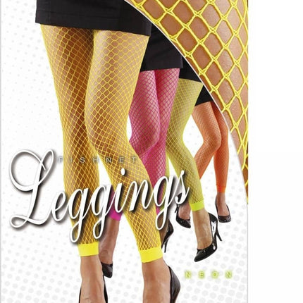 Feestbazaar Visnet legging neon