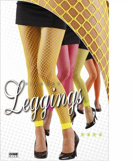 Feestbazaar Visnet legging neon