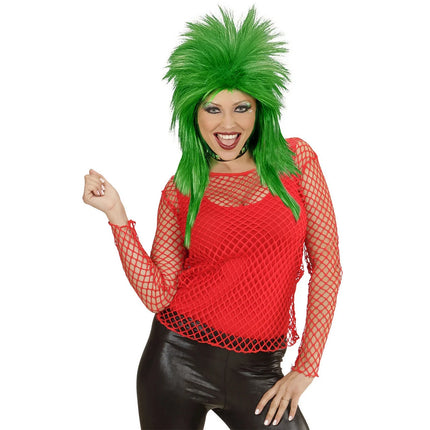 Feestbazaar Visnet shirt rood dames