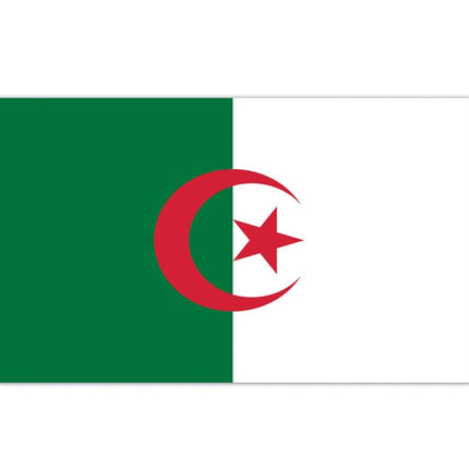 Feestbazaar Vlag Algerije - 90x150 cm