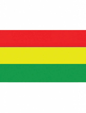 Feestbazaar Vlag Carnaval 150x90cm rood/geel/groen