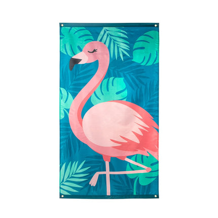 Feestbazaar Vlag Flamingo - 150x90 cm