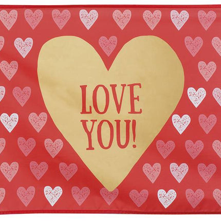 Feestbazaar Vlag 'love' 60x90cm