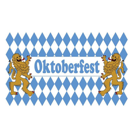 Feestbazaar Vlag 'Oktoberfest' - 90 x 150 cm