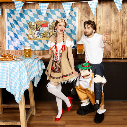 Feestbazaar Vlag Oktoberfest Beieren - 90 x 150 cm