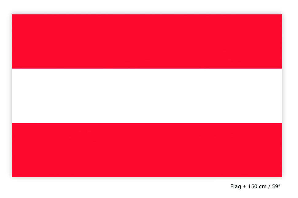 Feestbazaar Vlag Oostenrijk -  90x150 cm