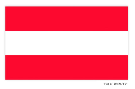 Feestbazaar Vlag Oostenrijk -  90x150 cm